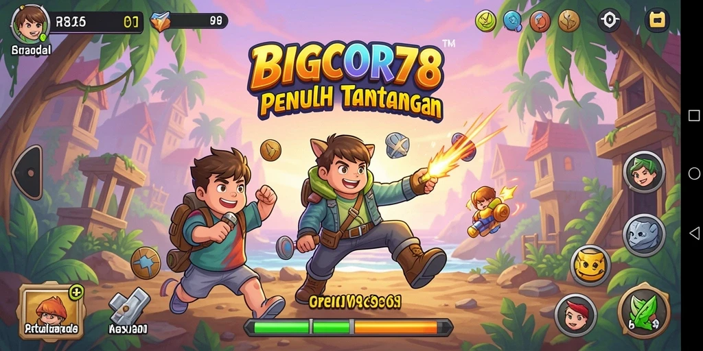 Tangkapan layar gameplay BIGCOR78 yang menampilkan aksi seru dan grafis menawan.