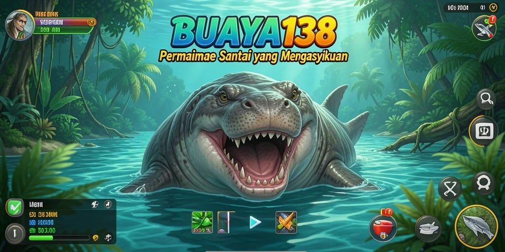 Screenshot gameplay <strong>BUAYA138</strong> menunjukkan keseruan permainan santai ini.