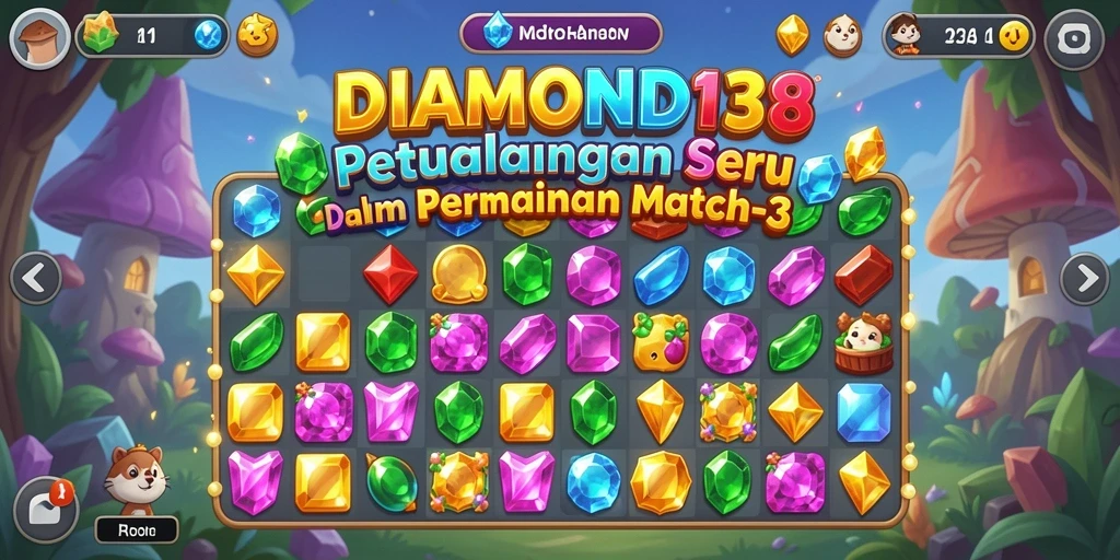 Tampilan gameplay seru dalam DIAMOND138 yang penuh warna.