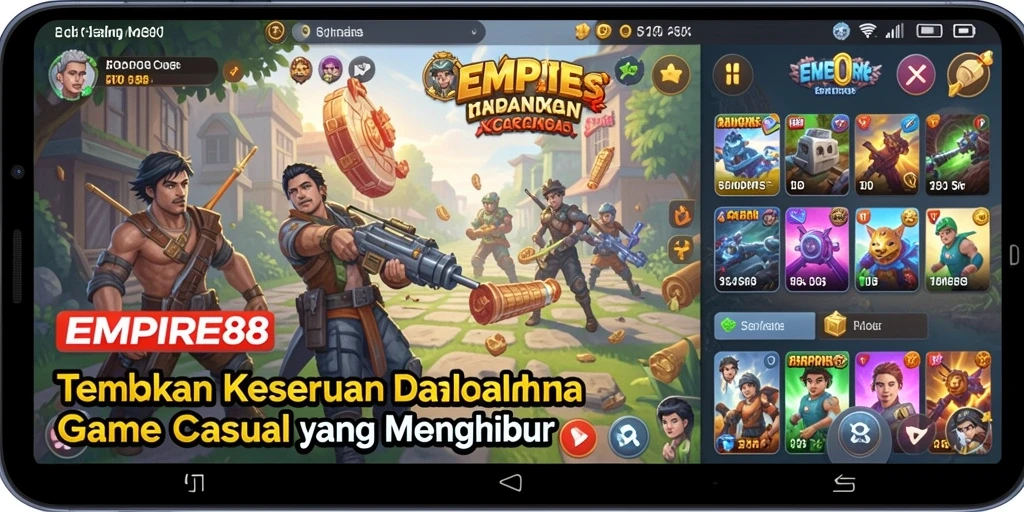 Tampilan gameplay <strong>EMPIRE88</strong> yang menarik dan penuh warna.