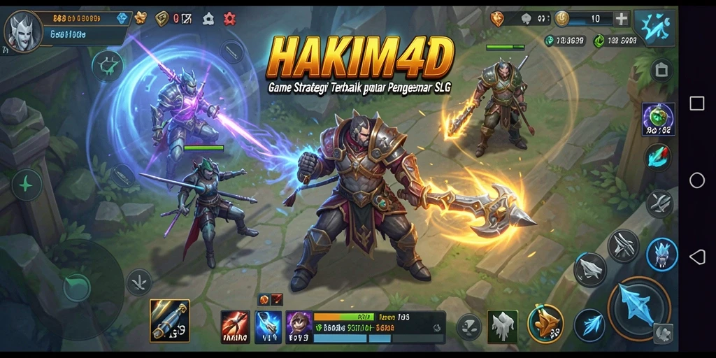 Tampilan gameplay HAKIM4D yang menarik dan penuh aksi.