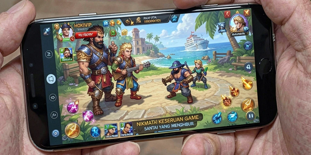 Tampilan gameplay HOKIVIP yang menawan dan mengasyikkan.