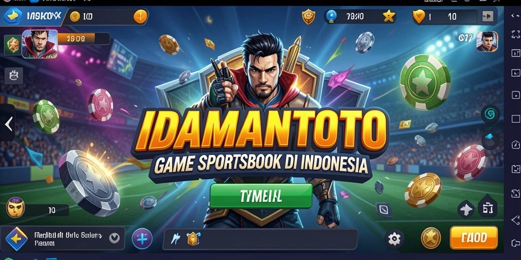 Tampilan screenshot IDAMANTOTO yang menampilkan fitur taruhan olahraga.