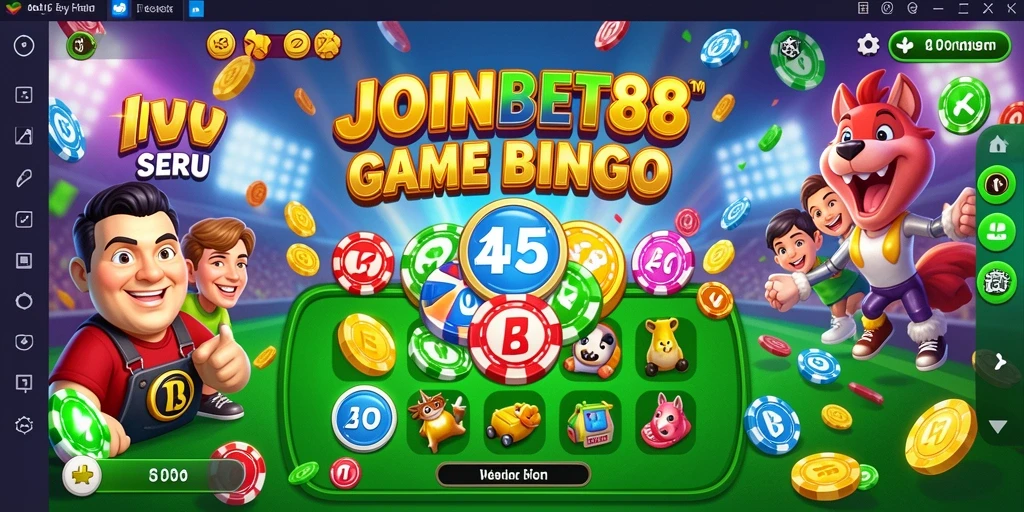 Screenshot gameplay Bingo yang seru dan interaktif di JOINBET88.