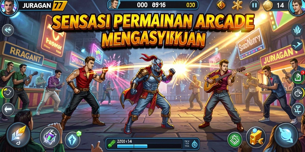 Tampilan gameplay seru dari JURAGAN77 yang penuh tantangan.
