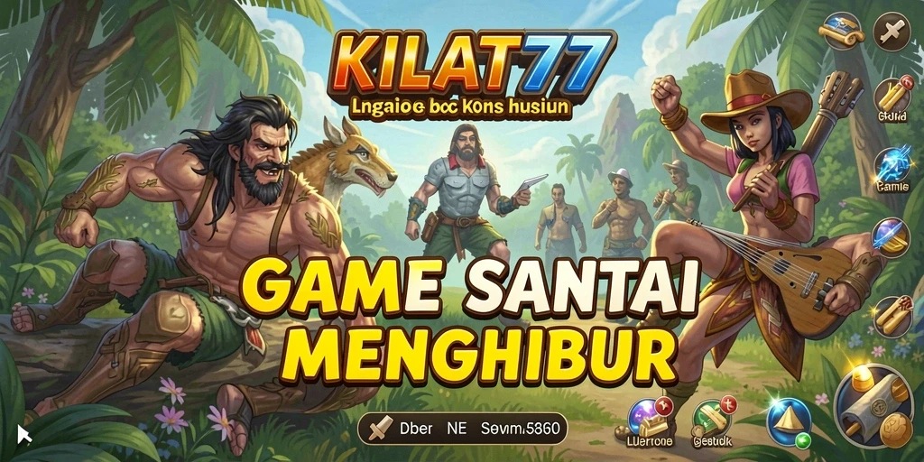 Tampilan menarik dari gameplay KILAT77 yang penuh warna.