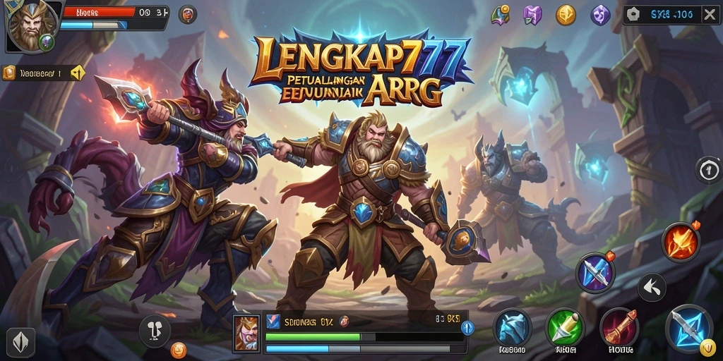 Gameplay mendebarkan LENGKAP777 dengan aksi pertarungan yang intens.