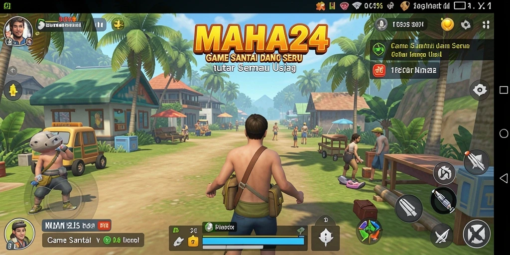 Tampilan gameplay <strong>MAHA24</strong> yang menarik dan penuh warna.