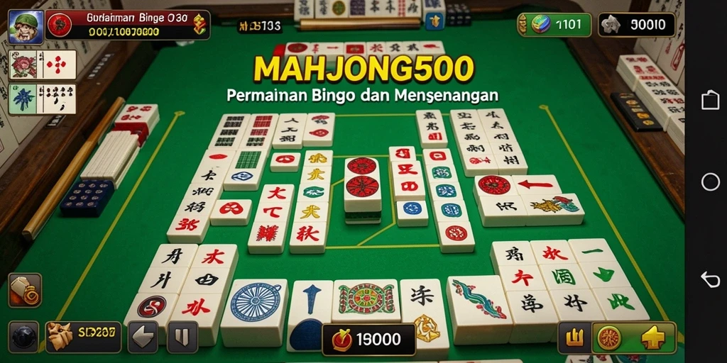 Gameplay interaktif dan menarik di MAHJONG500.