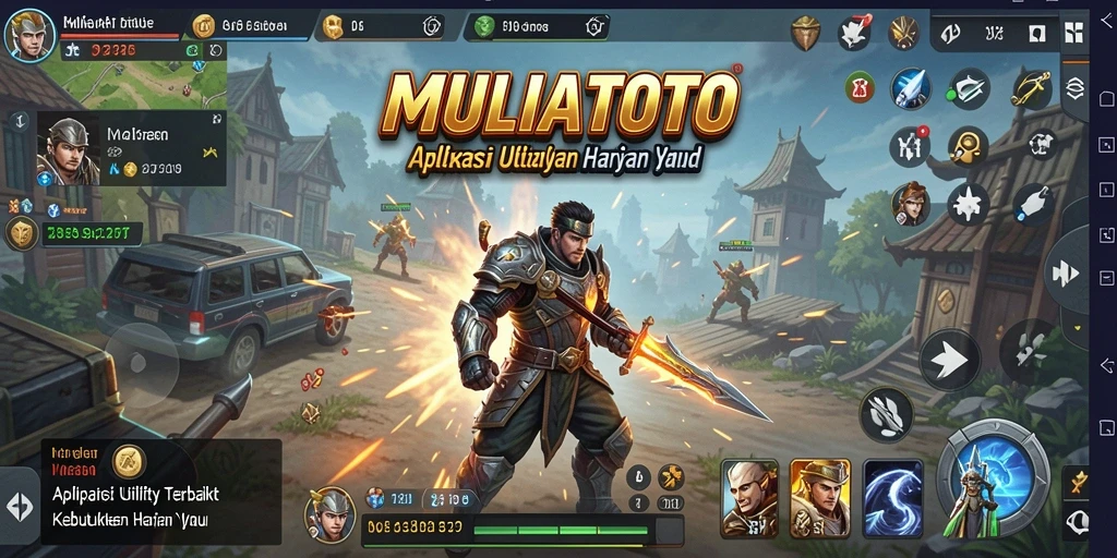 Tampilan antarmuka MULIATOTO yang intuitif dan efisien.