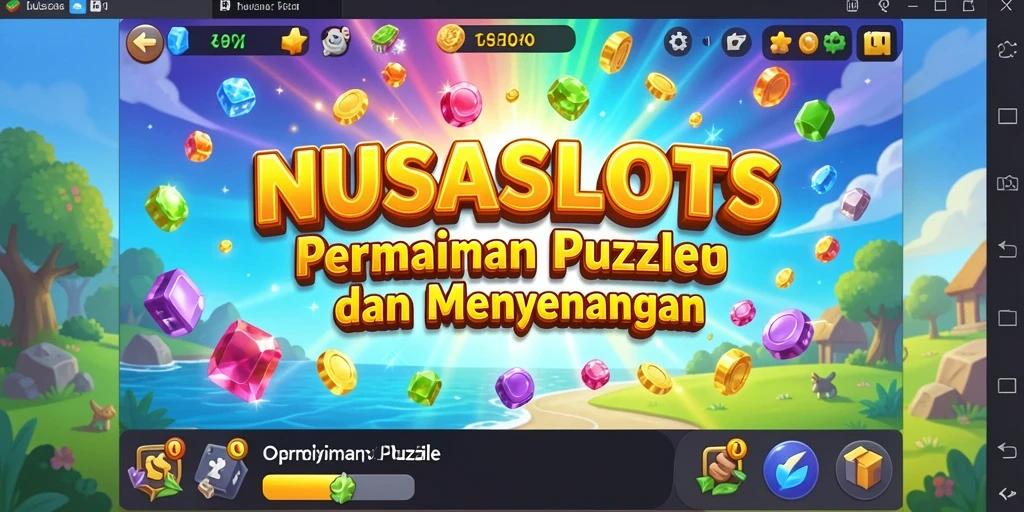 Tampilan gameplay dengan berbagai teka-teki menarik dan desain grafis yang memukau.