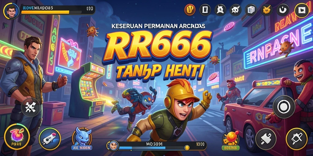 Tampilan gameplay seru dan menantang dari RR666.