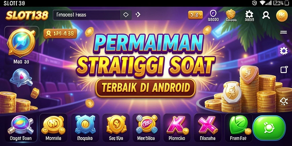 Tampilan gameplay seru dengan berbagai tema dan fitur menarik.