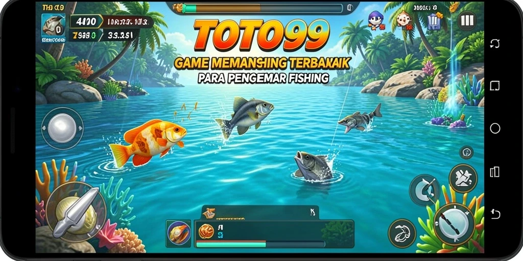 Tampilan gameplay TOTO99 yang menangkap pengalaman memancing yang seru.