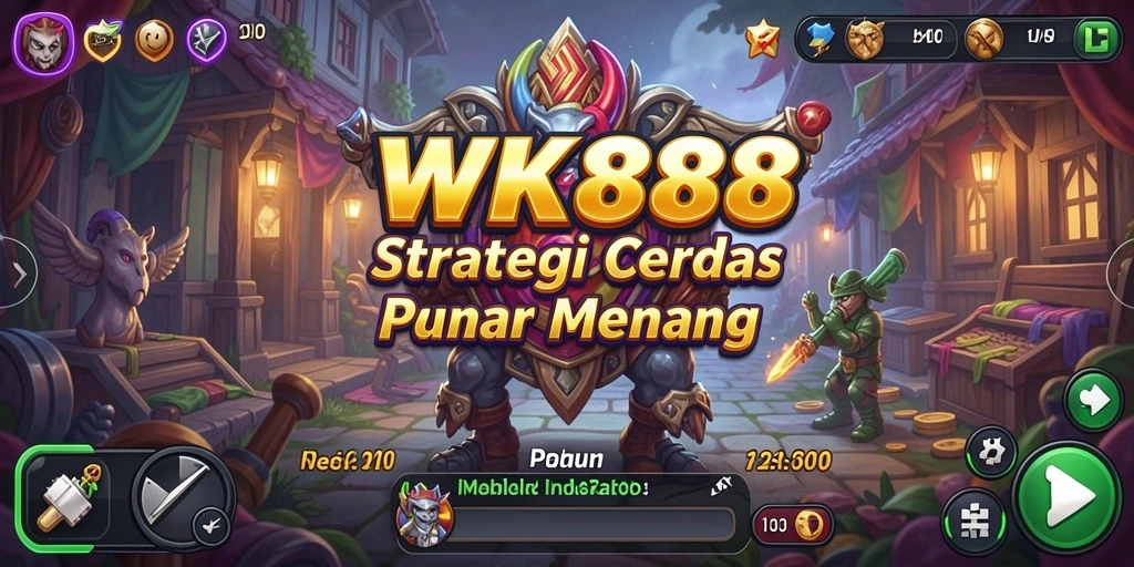 Tampilan menarik dari gameplay WK888 yang penuh strategi.